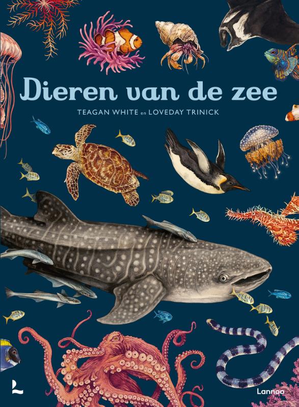 Omslag van Dieren van de zee