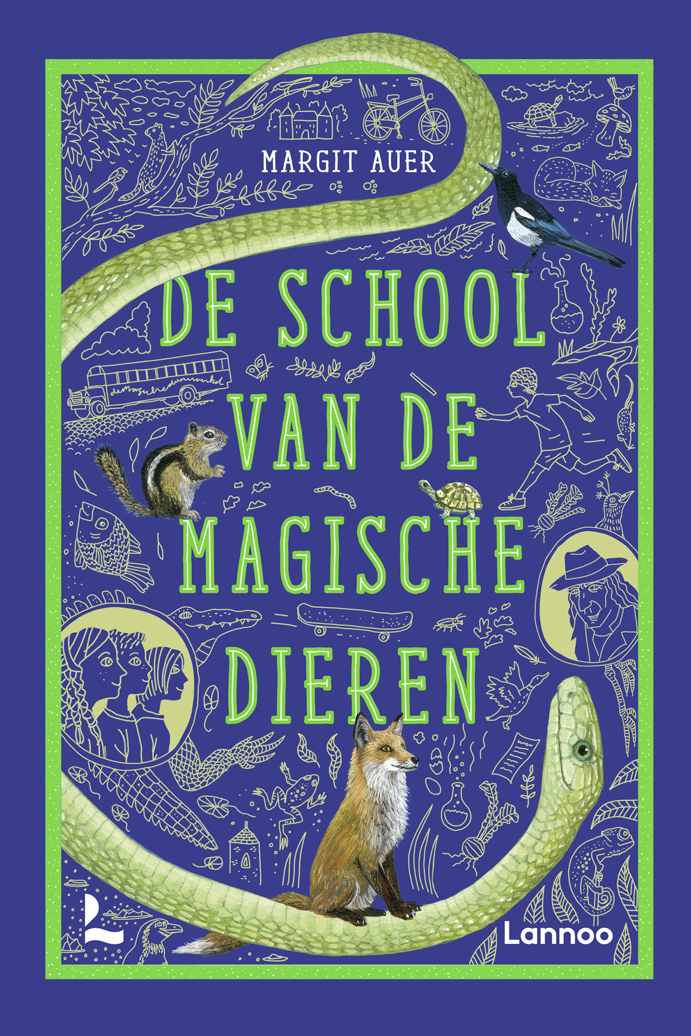 Omslag van De school van de magische dieren