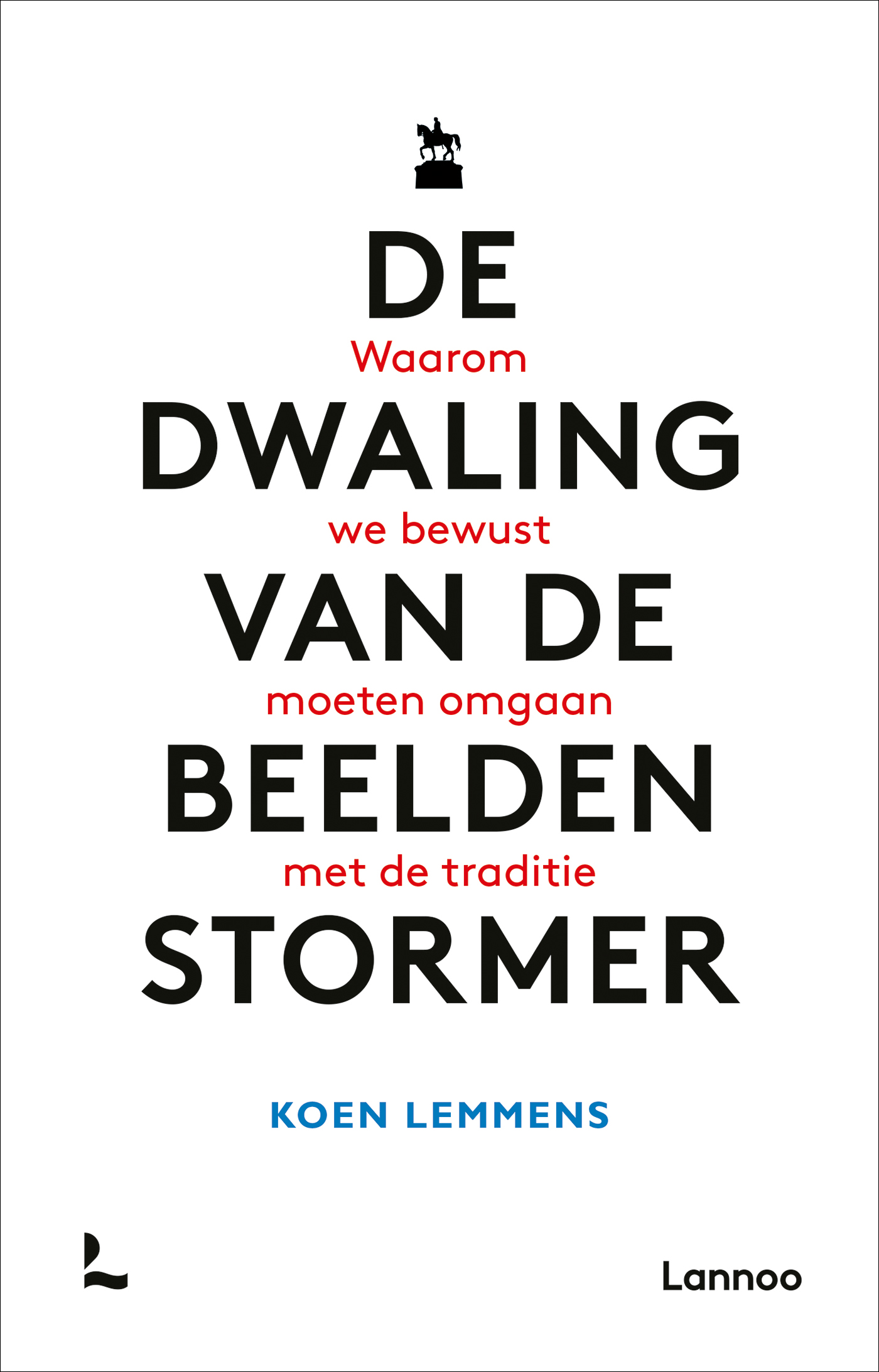 Omslag van De dwaling van de beeldenstormer