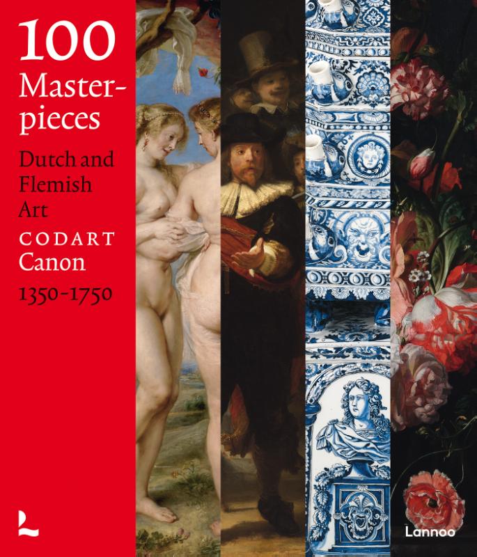 Omslag van 100 Masterpieces Dutch and Flemish art (1350-1750)
