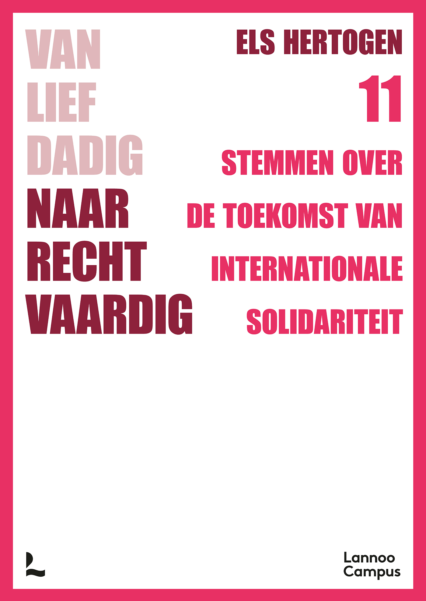 Omslag van Van liefdadig naar rechtvaardig