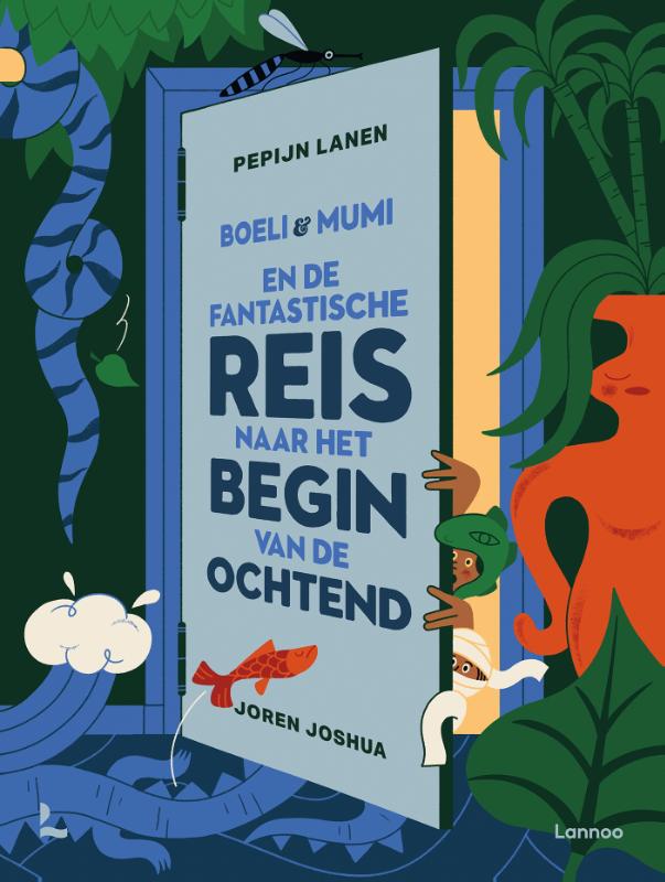 Omslag van Boeli en Mumi en de Fantastische Reis naar het Begin van de Ochtend