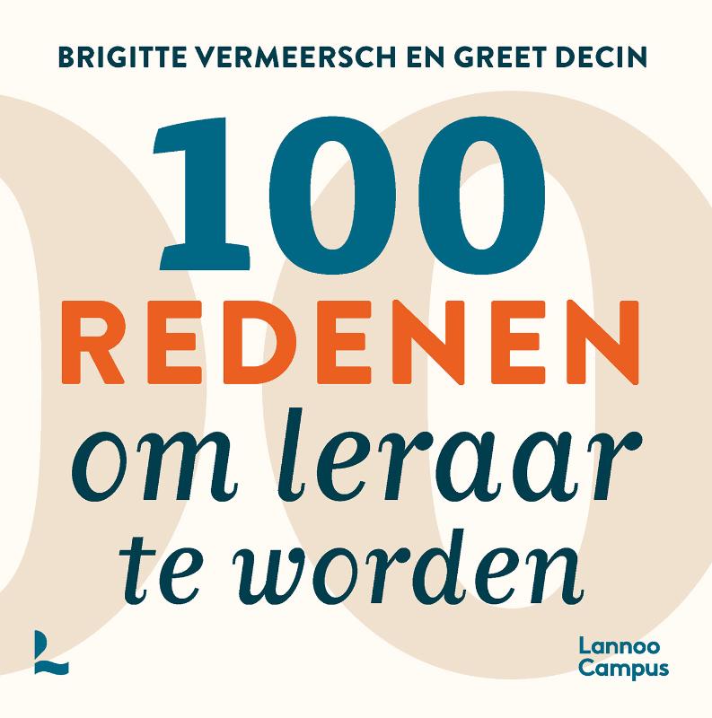 Omslag van 100 redenen om leraar te worden