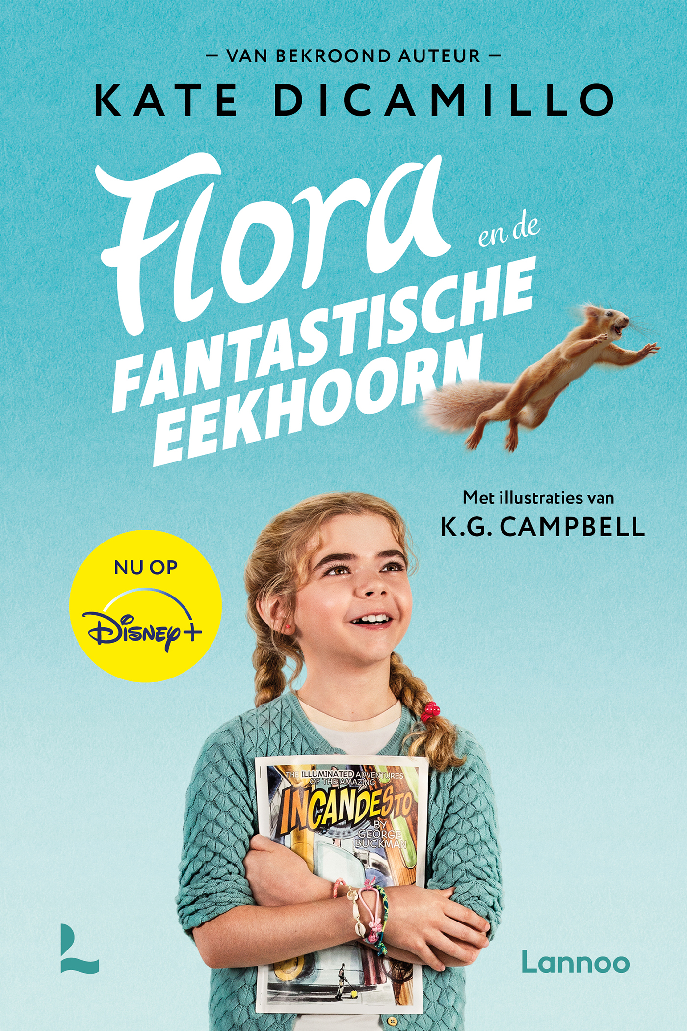 Omslag van Flora en de fantastische eekhoorn