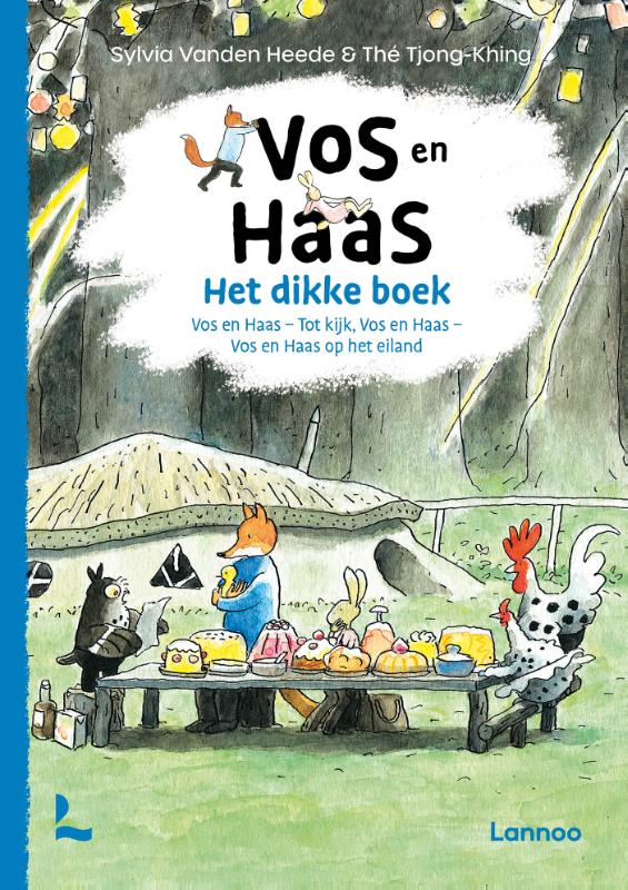 Omslag van Het dikke boek van Vos en Haas