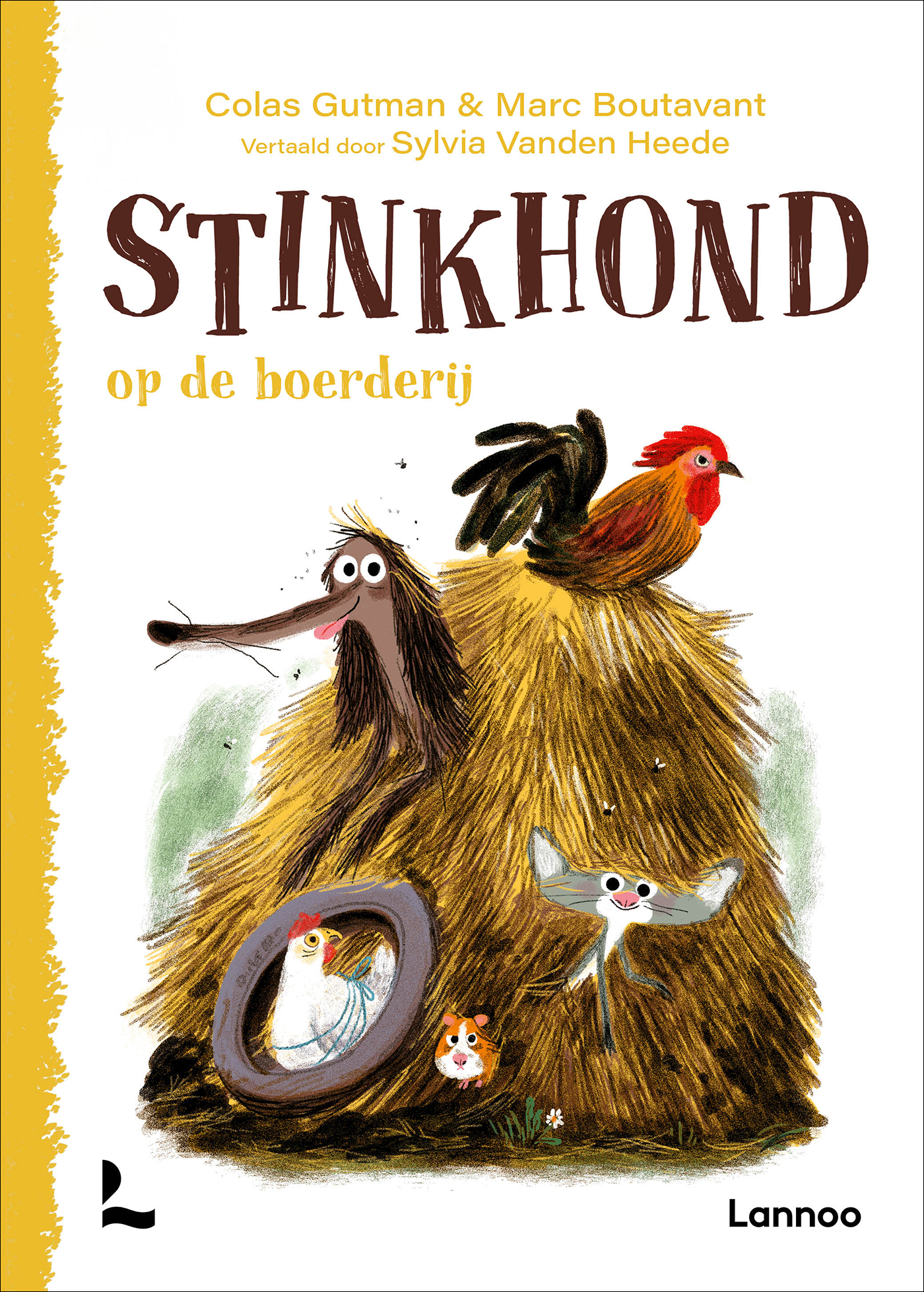 Omslag van Stinkhond op de boerderij