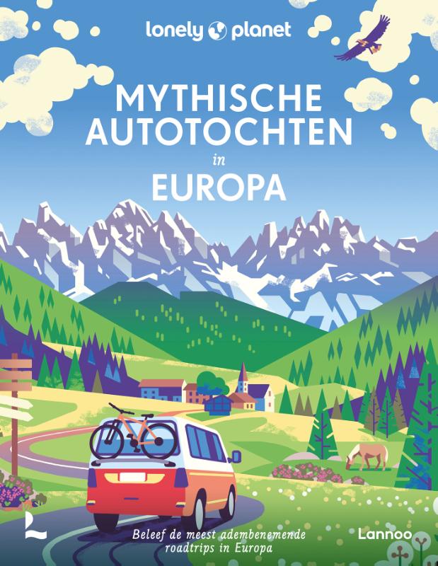 Omslag van Mythische Autotochten in Europa