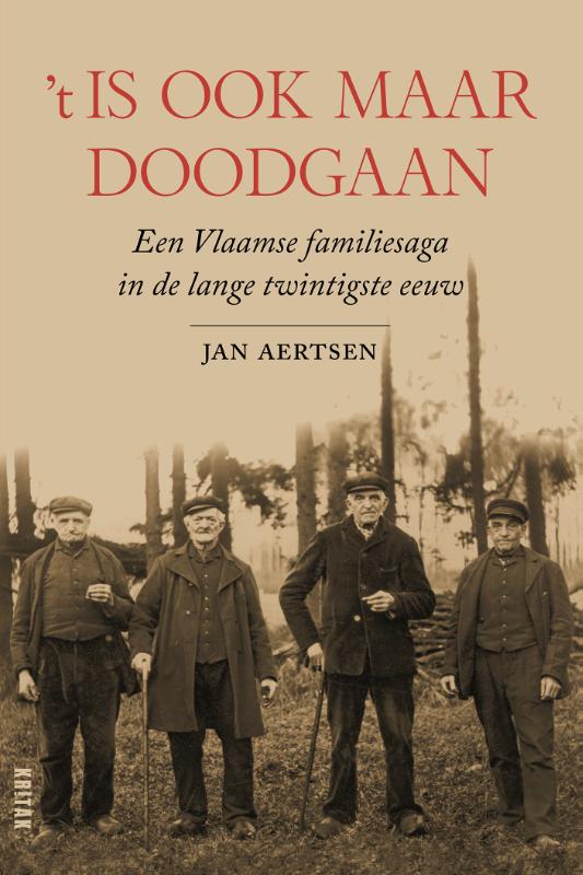 Omslag van 't Is ook maar doodgaan