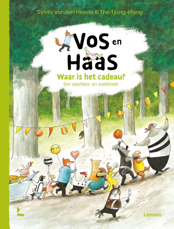 Omslag van Vos en Haas - Waar is het cadeau?