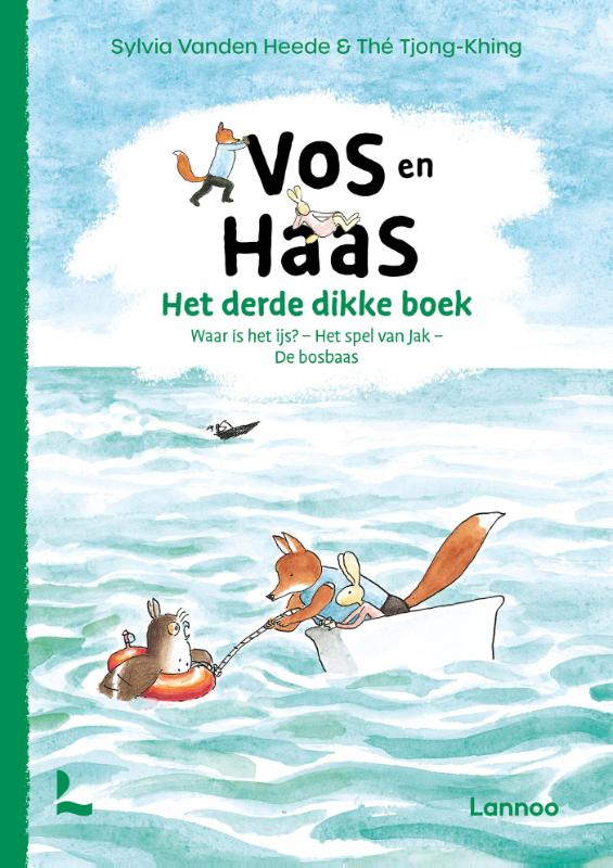 Omslag van Het derde dikke boek van Vos en Haas