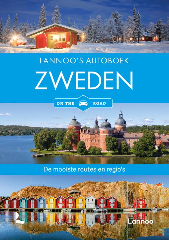 Omslag van Lannoo's autoboek Zweden - on the road