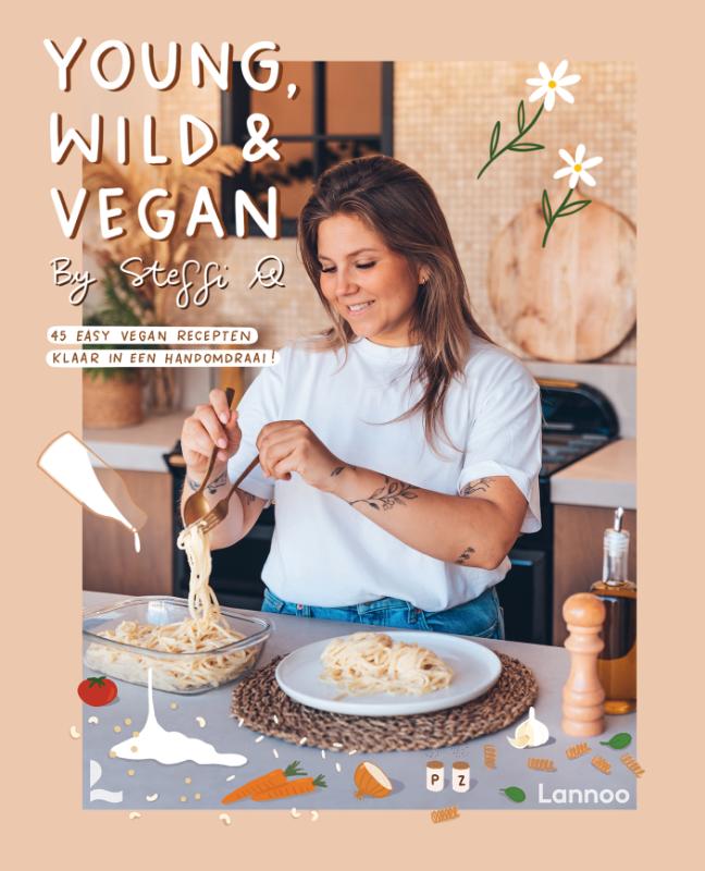 Omslag van Young, wild & vegan
