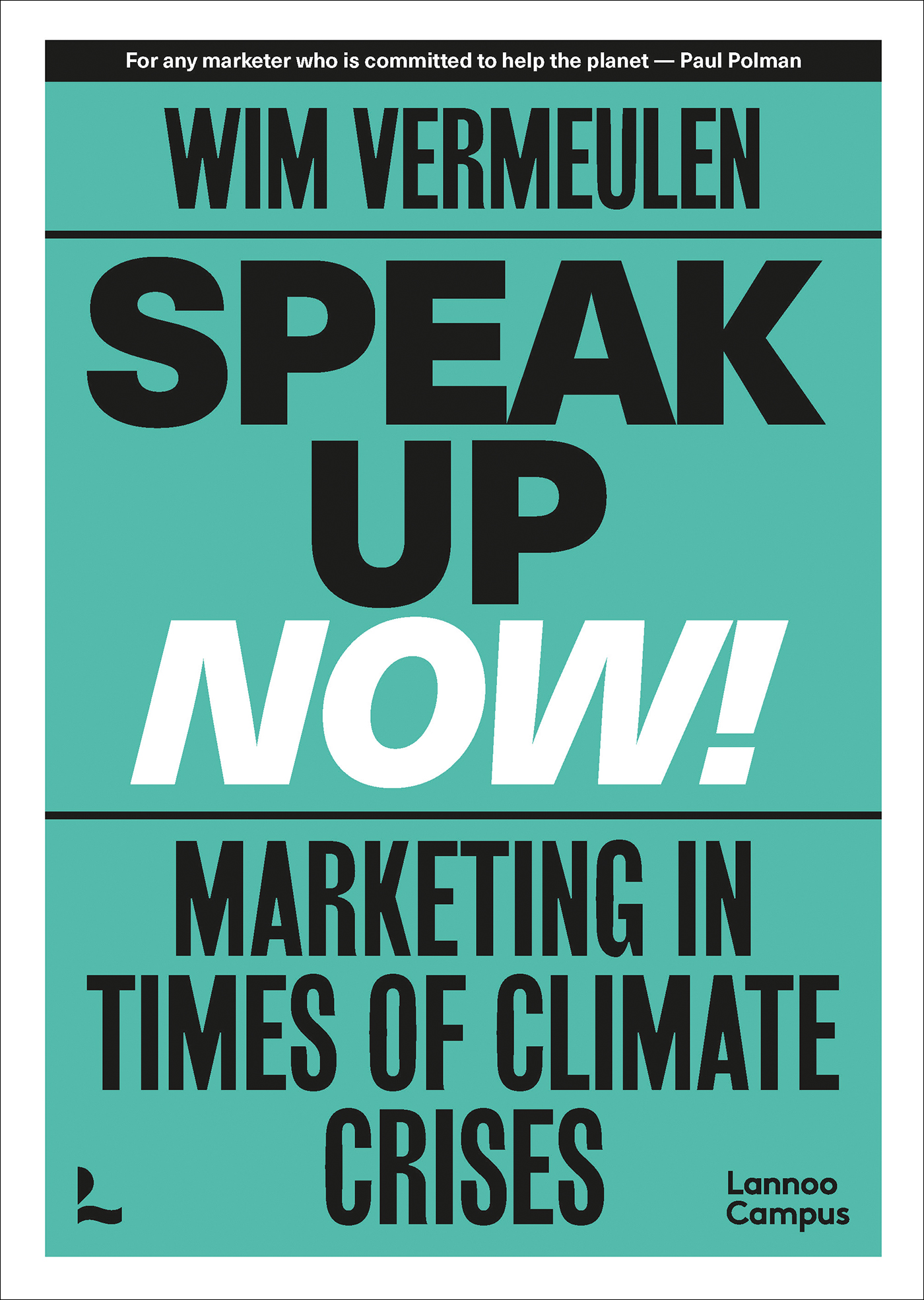 Omslag van Speak up now!