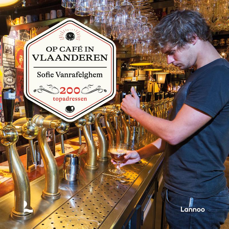 Omslag van Op café in Vlaanderen