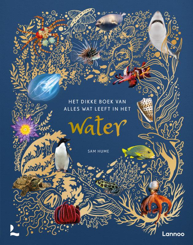 Omslag van Het dikke boek van alles wat leeft in het water