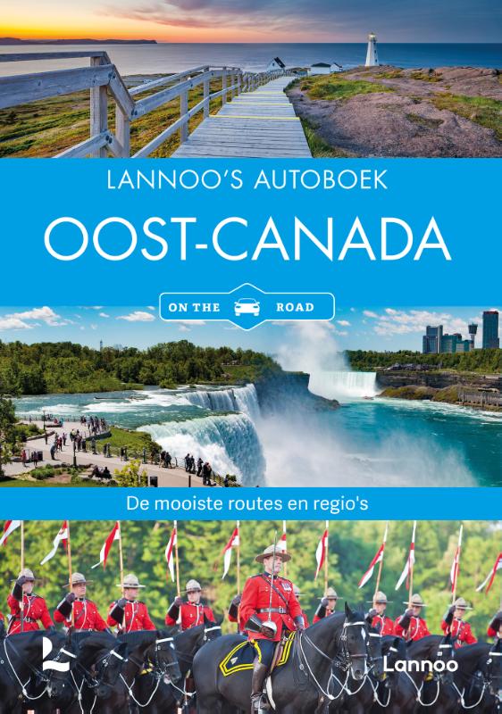 Omslag van Lannoo's Autoboek Oost-Canada on the road