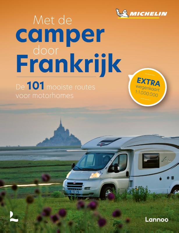 Omslag van Met de camper door Frankrijk