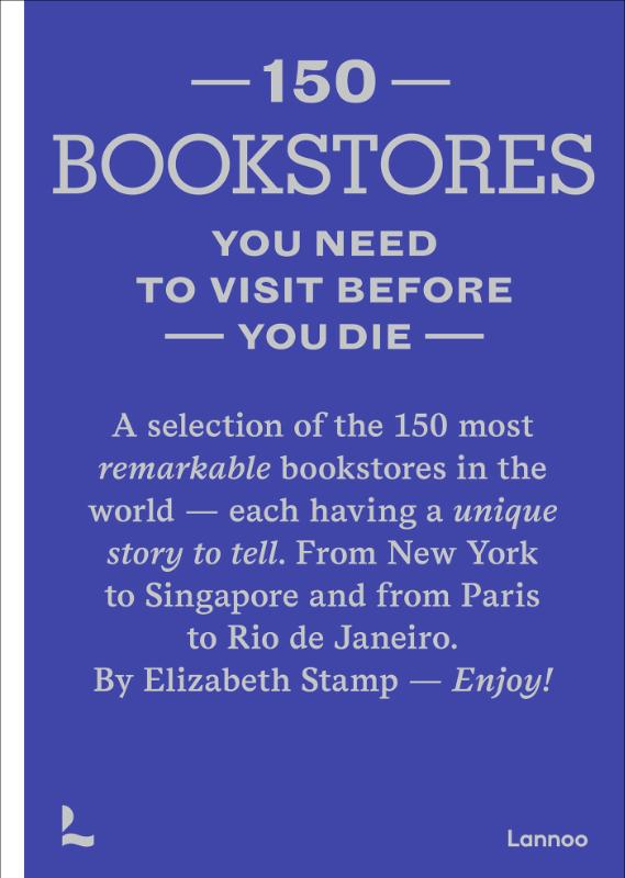 Omslag van 150 Bookstores you need to visit before you die