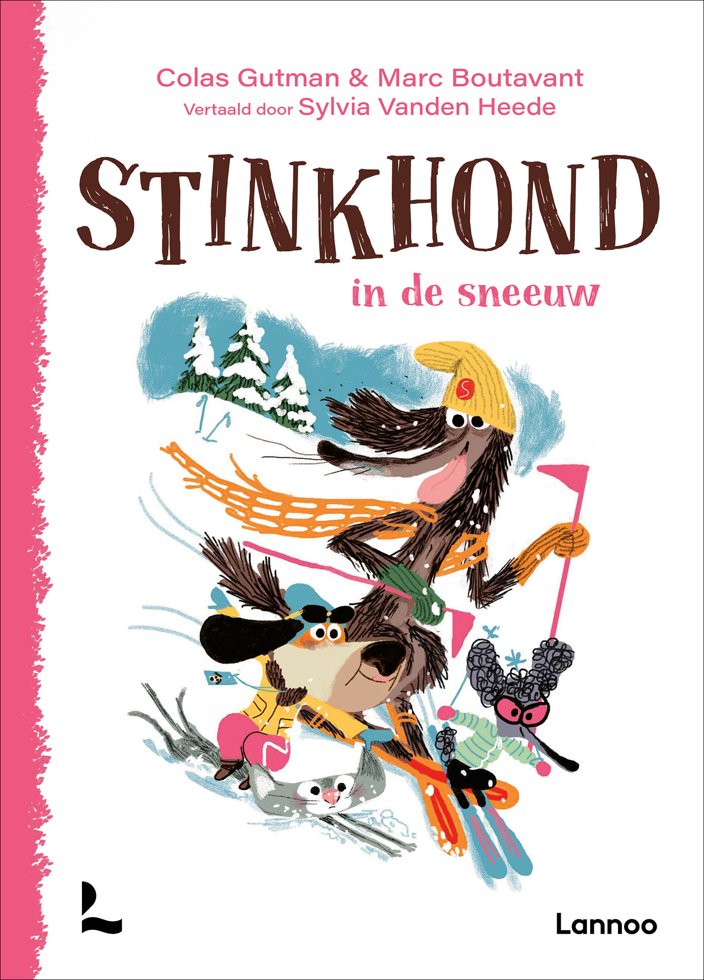 Omslag van Stinkhond in de sneeuw