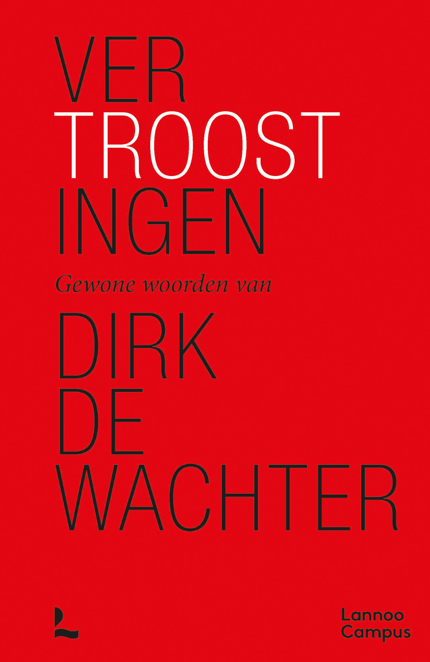 Omslag van Vertroostingen