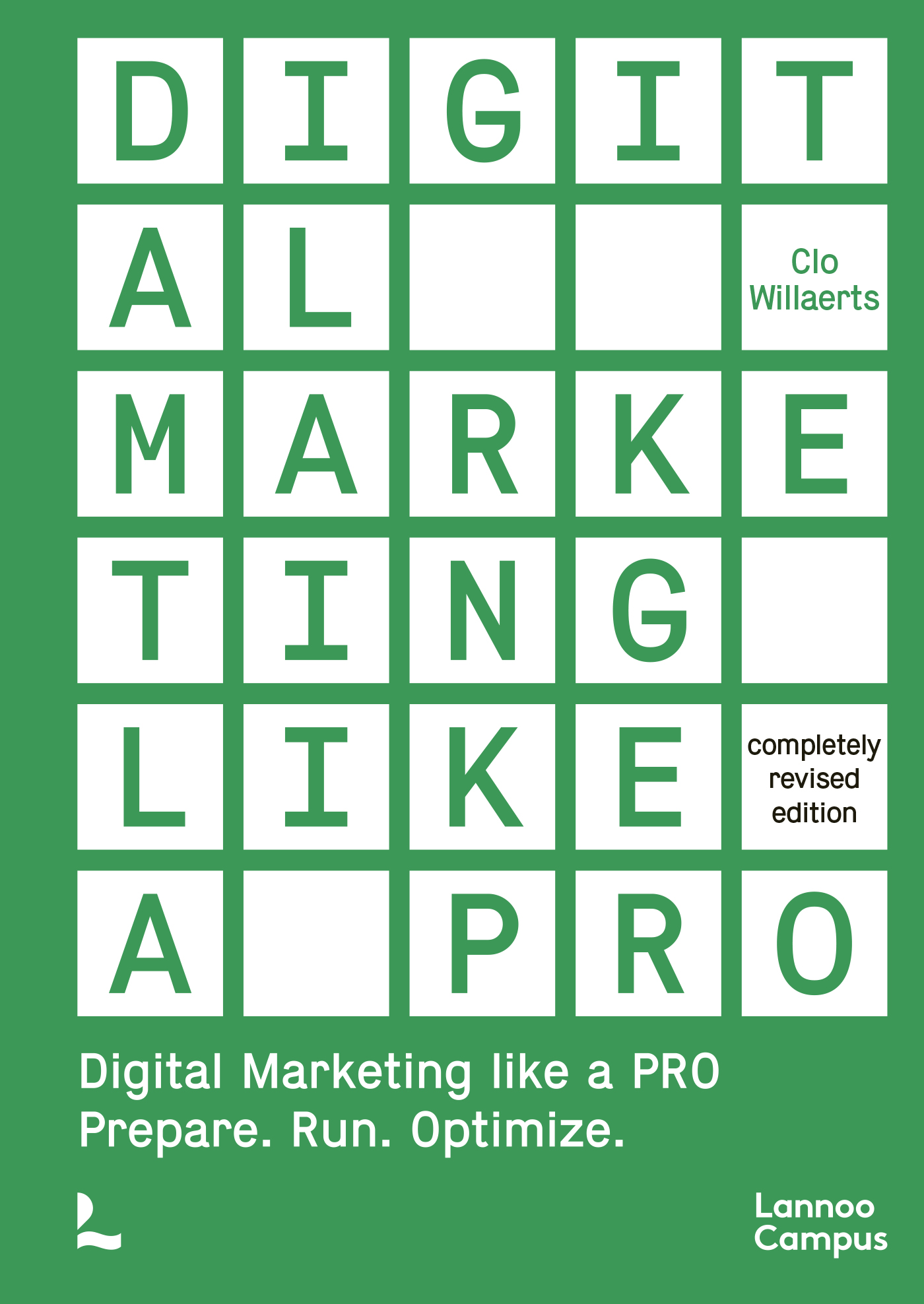 Omslag van Digital marketing like a PRO