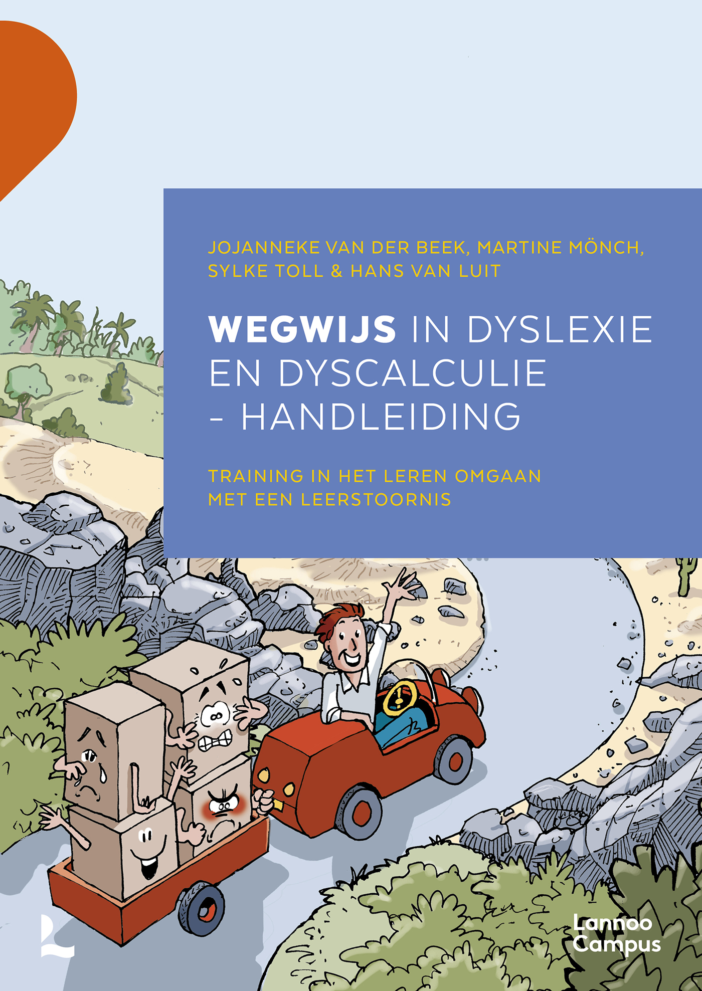 Omslag van Wegwijs in dyslexie en dyscalculie : handleiding - EBSCO