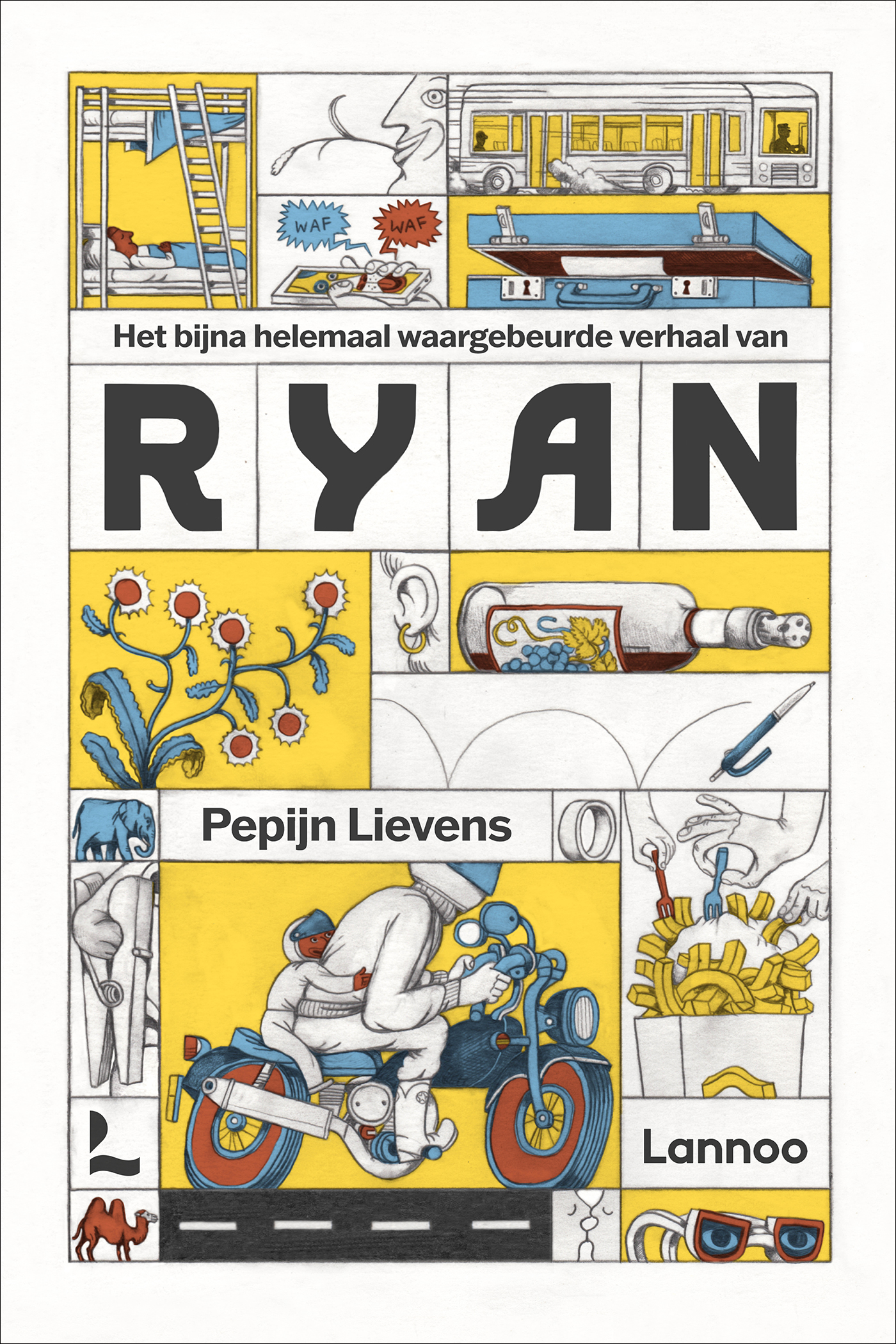 Omslag van Het bijna helemaal waargebeurde verhaal van Ryan