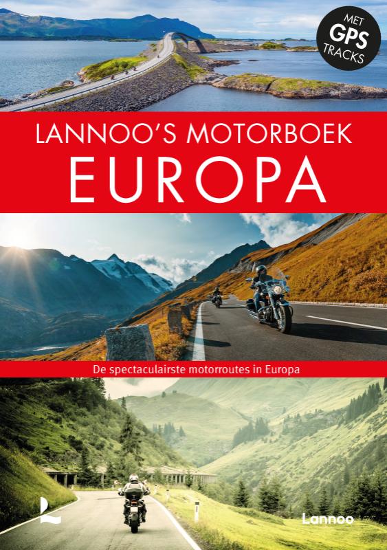 Omslag van Lannoo's Motorboek Europa