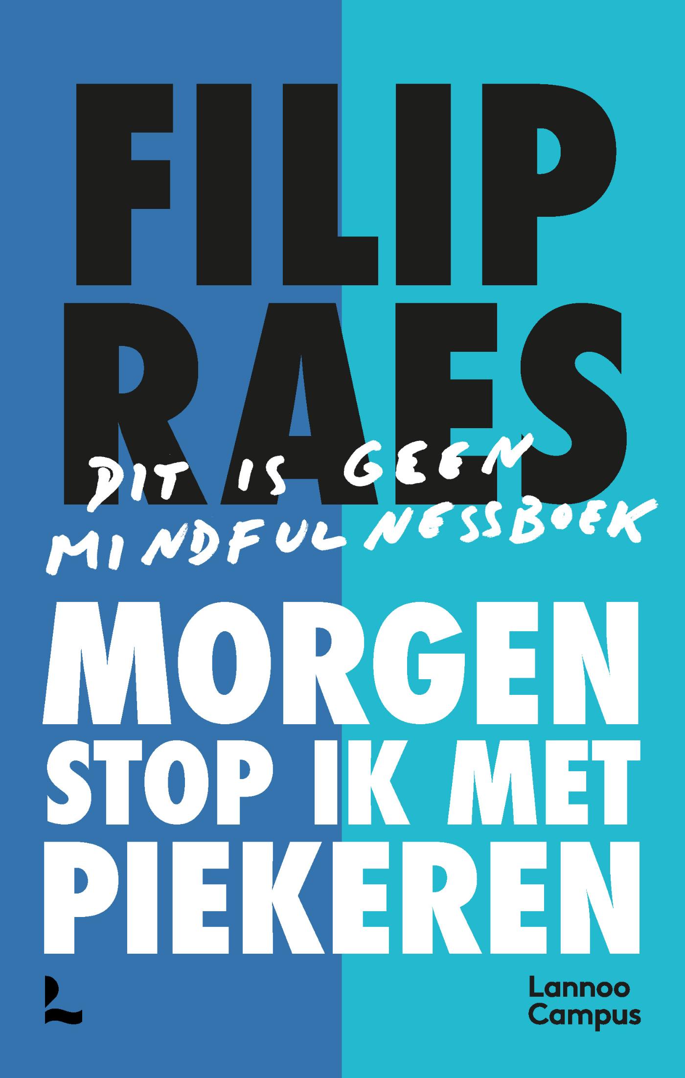 Omslag van Morgen stop ik met piekeren