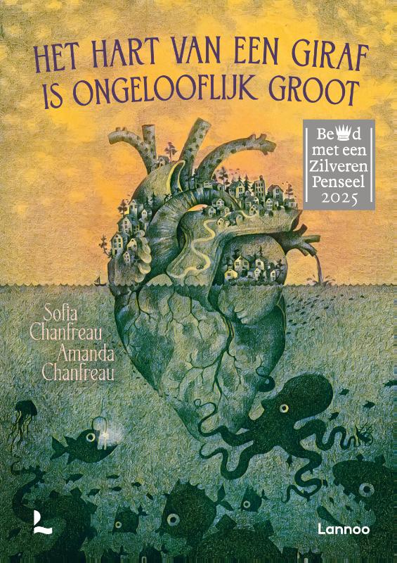 Omslag van Het hart van een giraf is ongelooflijk groot