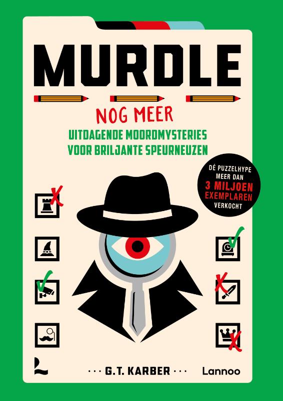 Omslag van Murdle - Nog meer uitdagende moordmysteries voor briljante speurneuzen