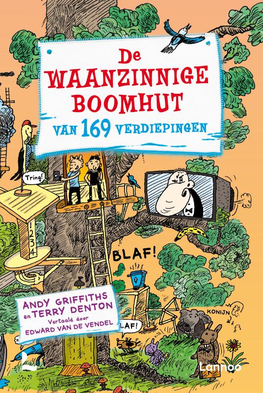 Omslag van De waanzinnige boomhut van 169 verdiepingen