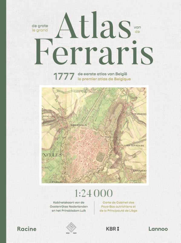 Omslag van De Grote Atlas van Ferraris - Le Grand Atlas de Ferraris