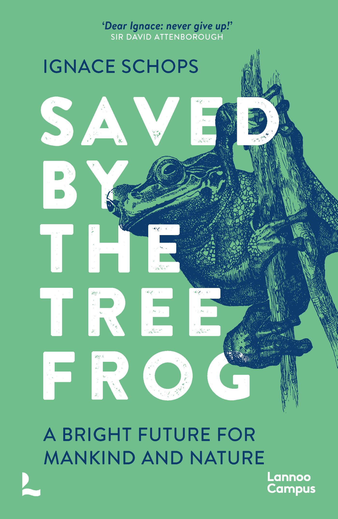 Omslag van Saved By the Tree Frog