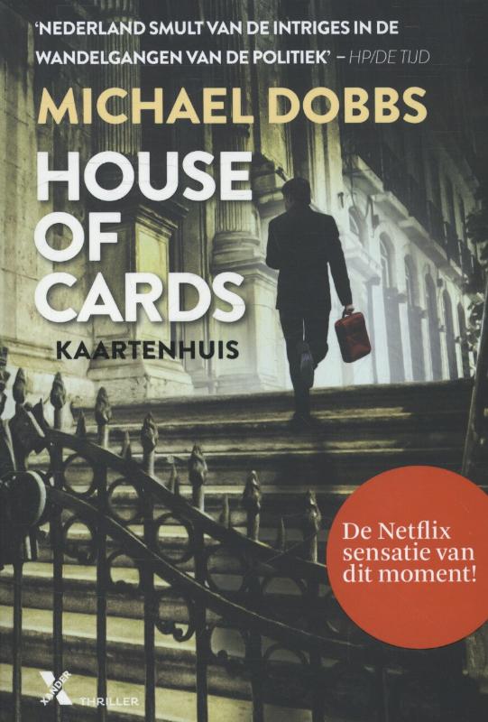 Omslag van House of Cards; Kaartenhuis