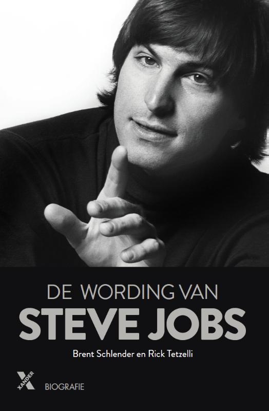 Omslag van De wording van Steve Jobs