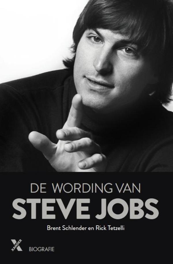 Omslag van De wording van Steve Jobs