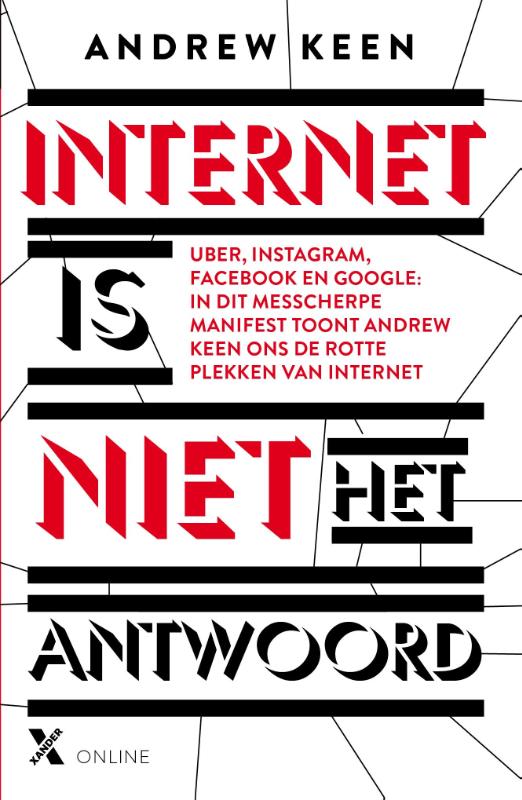 Omslag van Internet is niet het antwoord