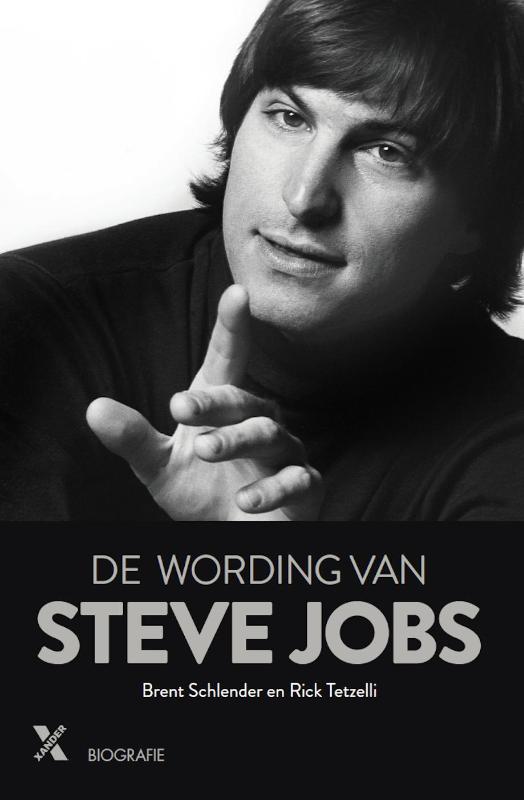Omslag van De wording van Steve Jobs