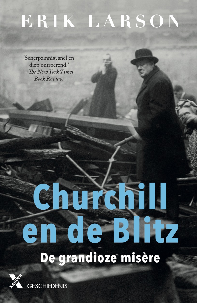 Omslag van Churchill en de Blitz