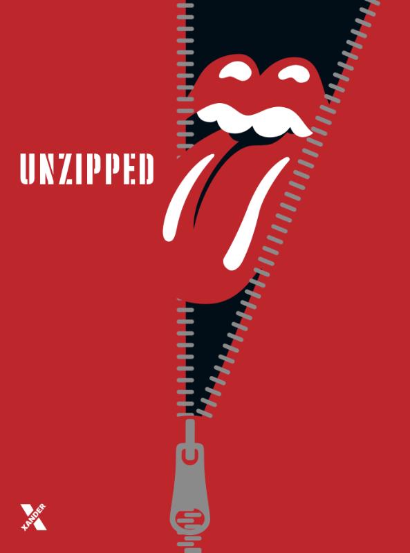 Omslag van The Rolling Stones Unzipped