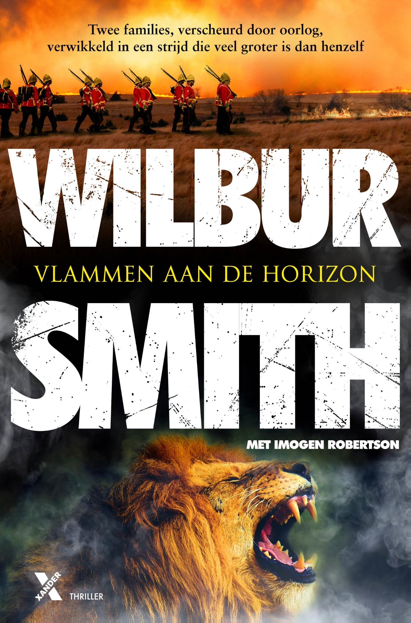 Omslag van Vlammen aan de horizon