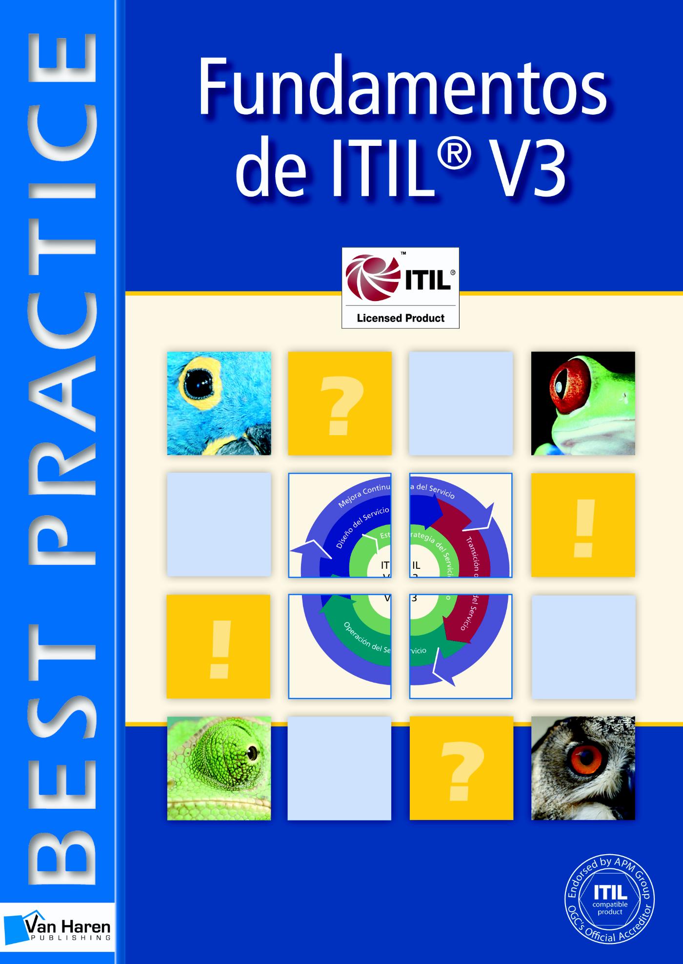 Omslag van Fundamentos de ITIL ® V3