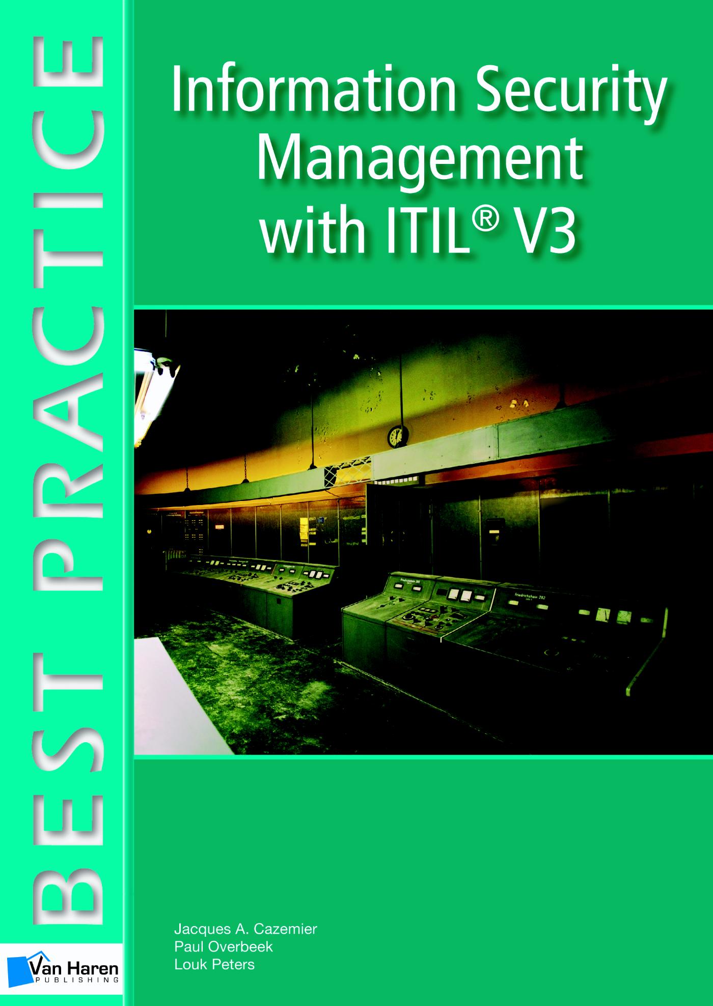 Omslag van Information Security Management with ITIL® V3