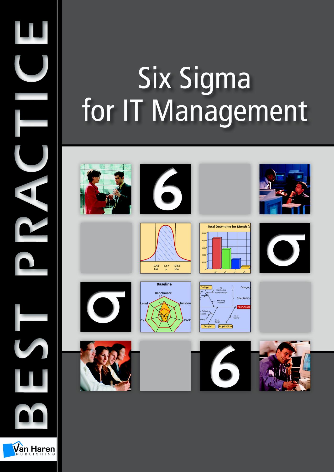 Omslag van Six Sigma for IT Management
