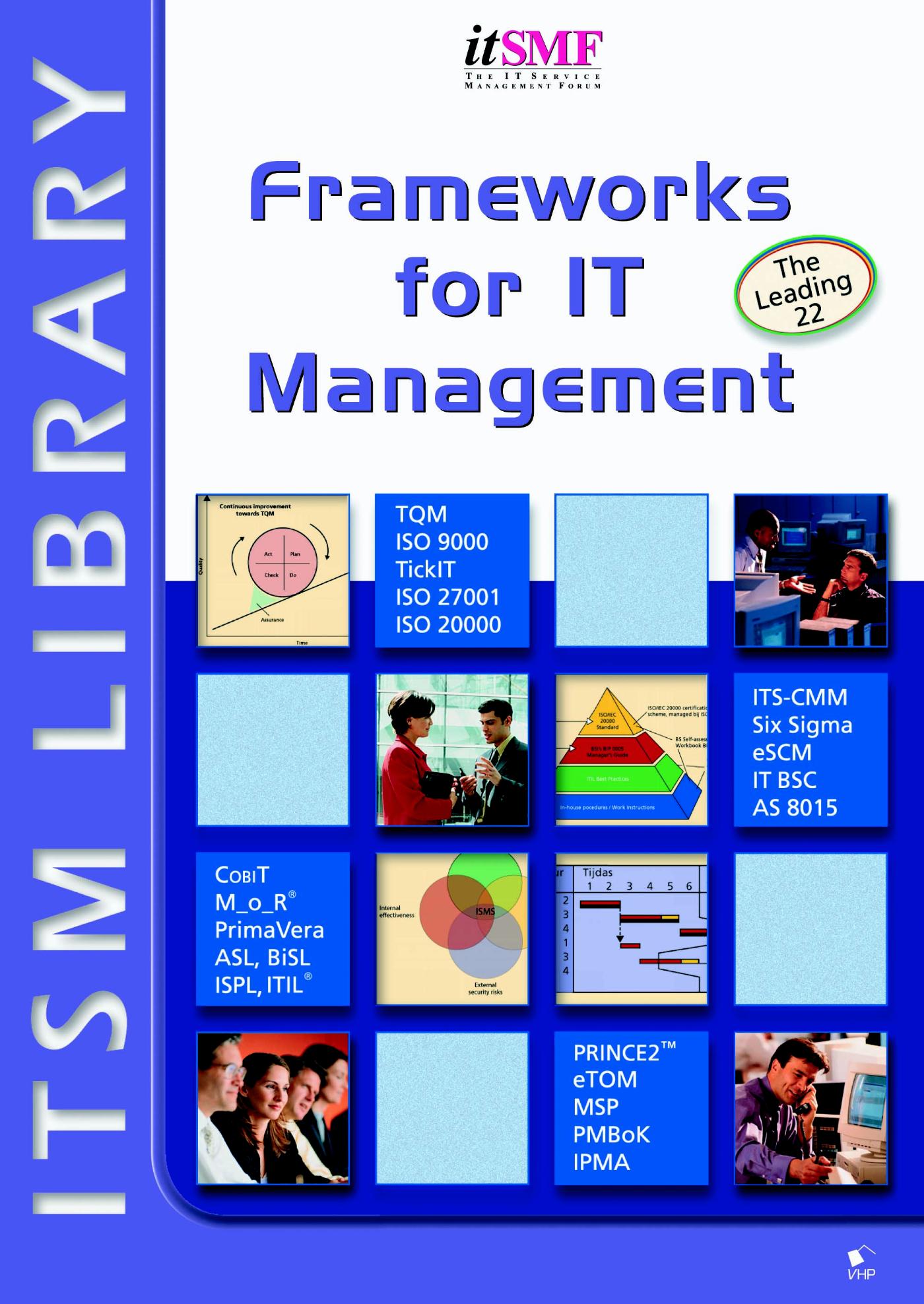 Omslag van Frameworks for IT Management