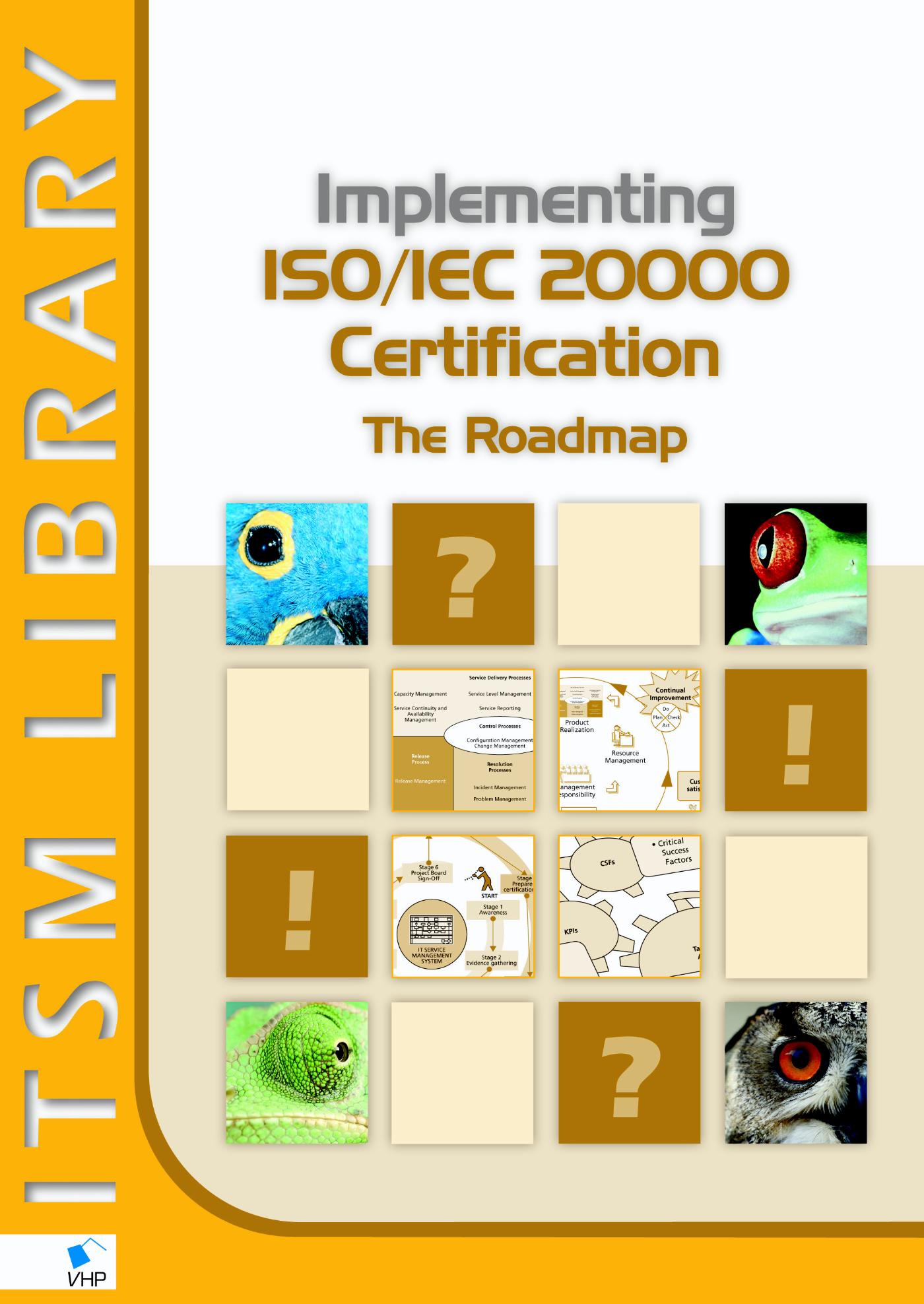 Omslag van Implementing ISO/IEC 20000 Certification: The Roadmap