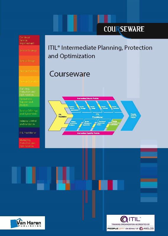 Omslag van ITIL® Intermediate Planning, Protection and Optimization Courseware