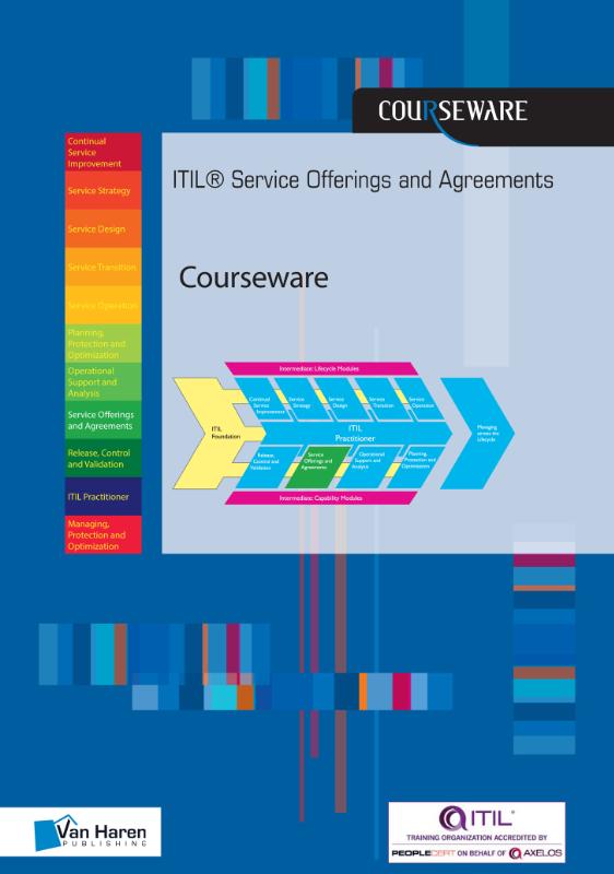Omslag van ITIL® Service Offerings and Agreements Courseware