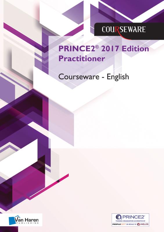 Omslag van PRINCE2® 2017 Edition Practitioner Courseware - English
